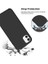 Apple Iphone 7 / 8 Se 2020 Içi Kadife Lansman Silikon Kılıf Şok Emici Full Kasa Koruma Sağlayan Kılıf - Liquid Silicone Case Compatible With iPhone 7 / 8 Gel Rubber Full Body Protection Cover Case Drop Protection Case (Siyah) 2