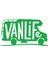 Vanlife Sticker 17X17 cm Yeşil 1