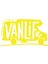 Vanlife Sticker 17X17 cm Sarı 1