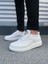 JY161 Hippo Bağcıksız Cilt Erkek Günlük Sneaker Ayakkabı Cbt - Beyaz 2