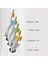 4256 Cat7 Ethernet RJ45 Modem Internet Kablosu, 1 M 10GBPS 600MHZ 2