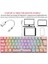 Majesty 62 Tuşlu Rgb Mini Gaming Oyuncu Mekanik Klavye Red Switch Pembe 2