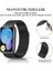Huawei Watch Fit 2 Ile Uyumlu Terleme Yapmayan Paslanmaz Metal Çelik Örme Ayarlanabilir Mıknatıslı Tasarım Ince ve Hafif Loop Akıllı Saat Kordon 3