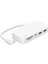 6'sı 1 Arada Usb-C Hub, Sd/microsd Kart Okuyuculu iMac 24" Için Arkaya Monte Edilebilir Bağlantı Istasyonu, 2 Usb-A Bağlantı Noktası, Usb-C Bağlantı Noktası Hızlı Veri Aktarımı ve Çevre Birimleri, Beyaz, INC011BTWH 1