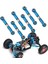 Rc Kamyon Yükseltme Parçaları Metal Direksiyon Bağlantı Çubukları Seti Wltoys 1/18 Model Araba Için (Yurt Dışından) 5