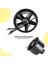 64MM K Fanı 5 Kanatlı QF2611 4500KV Fırçasız Motor Rc Uçak Modeli Için (Yurt Dışından) 4