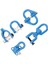 Metal Simülasyon Römork Çekme Tokası Çekme Kancaları Dekorasyon Aracı 1/10 Rc Carblue Için (Yurt Dışından) 3