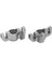 1set Rc Direksiyon Direksiyon Kupası Alüminyum Direksiyon Mafsalı Losı Lasernut U4 1/10 Rc Araba Için (Yurt Dışından) 1