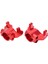 Rc Ön C Koltuk Alüminyum Alaşımlı Yüksek Mukavemetli 1/10 Uzaktan Kumanda Araba Metal Yükseltme Parçaları Eksenel RBX10RED (Yurt Dışından) 3