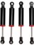 4 Adet Rc Amortisör 100MM Damper Için Iç Yaylı SCX10 1/10 Rc Paletli Araba Siyah (Yurt Dışından) 1