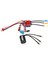 Rc 2430 5800KV Su Geçirmez 4 Kutuplu Fırçasız Motor ile 25A Esc Combo Set 1/16 1/18 Rc Araba Için (Yurt Dışından) 1