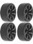 4 Adet 63MM Rc Ka Lastikler Drift Lastikleri Yedek Parça Wpl D12 (015BL) Rc Araba Için Uygun (Yurt Dışından) 3