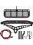Trx‑4 SCX10 90046 SCX10III 1/10 Araba Için Römork LED Kiti ile Rc Alüminyum Alaşımlı Arka Tampon (Yurt Dışından) 1
