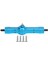 127MM Alüminyum Alaşımlı Arka Köprü Aks Montaj Aksesuarı Wpl D12 1/10 Rc Kamyon Partblue B (Yurt Dışından) 1
