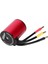 750W 4 Kutuplu HH3650 Fırçasız Motor 1/10 Rc Araba Tekne Yedek PARÇALARI3300KV (Yurt Dışından) 2