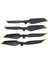 2 Çift Rc Drone Lownoise Pervane Quickrelease Bıçak Değiştirme Için Hava 2 S / Mavic Hava 2(Altın ) (Yurt Dışından) 4