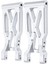 Rc Arka Süspansiyon Kolu Alüminyum Alaşımlı Arka Salıncak Kolu Yükseltme Parçaları Aksesuarları Wltoys 104001 1/10 Rc Carsilver (Yurt Dışından) 4