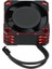 Alüminyum 25X25MM 32000RPM Hız Kontrol Cihazı Güçlü Metal Fan Isı Dağılımı Siyah Kırmızı (Yurt Dışından) 1