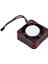 Alüminyum 25X25MM 32000RPM Hız Kontrol Cihazı Güçlü Metal Fan Isı Dağılımı Siyah Kırmızı (Yurt Dışından) 2