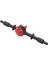 Rc Kamyon Metal Arka Köprü Aks Yedek Aksesuarları Rc Araba Yükseltme Parçaları Wpl D12SIYAH Kırmızı (Yurt Dışından) 5
