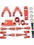 Rc Alüminyum Üst Alt Süspansiyon Kolu Direksiyon Kupası Altıgen Adaptör Metal Aksesuar Seti Wpl D12 Rc Carred (Yurt Dışından) 2