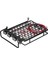 Büyük Boy Tavan Rafı Bagaj LED Işıklı Quadrate SCX10 1/10 Rc Araba Için (2 Beyaz 2 Kırmızı) (Yurt Dışından) 2