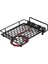 Büyük Boy Tavan Rafı Bagaj LED Işıklı Quadrate SCX10 1/10 Rc Araba Için (2 Beyaz 2 Kırmızı) (Yurt Dışından) 3