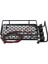 Büyük Boy Tavan Rafı Bagaj LED Işıklı Quadrate SCX10 1/10 Rc Araba Için (2 Beyaz 2 Kırmızı) (Yurt Dışından) 4
