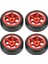 4 Adet Alüminyum Alaşımlı Drift Lastiği Rc Araba Aksesuarları Wltoys K969 K989 P929 1/28 Rcred Için Uygun (Yurt Dışından) 1