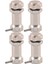 4 Adet Alüminyum 17MM Hex Hub Uzatma Adaptörü Için 1: 8 Oranı Rc Model Araba(Titanyum Renk) (Yurt Dışından) 5