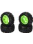 4 Adet 82MM Ön Arka Lastik Lastik ve 5 Kollu Jant Seti Wltoys 144001 1/14 Rc Off Road Cargreen (Yurt Dışından) 3