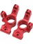 2 Adet Metal Alüminyum Alaşım Arka Knuckle Kol Hub Taşıyıcı Traxxas 4-Tec 2.0 3.0 1/10 Rc Araba Yükseltme Parçaları Aksesuarları Kırmızı (Yurt Dışından) 2