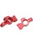 2 Adet Metal Alüminyum Alaşım Arka Knuckle Kol Hub Taşıyıcı Traxxas 4-Tec 2.0 3.0 1/10 Rc Araba Yükseltme Parçaları Aksesuarları Kırmızı (Yurt Dışından) 3