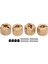 4 Adet / Takım 12MM Altıgen Tekerlek Göbeği Genişletilmiş Adaptör SCX10 90046 Gn7 CC01 1/10 Rc Arabalar 9mm (Yurt Dışından) 1