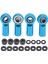 Bağlantı Çubuğu Ucu Bilyalı Bağlantı Alüminyum Alaşımlı Hsp/rgt/himoto/redcat 1/10 Rc Carblue Için Uygun (Yurt Dışından) 1