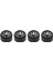 4 Adet 1.9 Inç Rc Metal Beadlock 8 Yuvarlak Delik Jant Göbekleri Axial SCX10 90046 Rc 1/10 Araba Titanyum Rengi (Yurt Dışından) 4