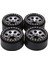 4 Adet 1.9 Inç Rc Metal Beadlock 8 Yuvarlak Delik Jant Göbekleri Axial SCX10 90046 Rc 1/10 Araba Titanyum Rengi (Yurt Dışından) 5