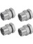 12MM Ila 17MM Tekerlek Altıgen Dönüşüm Adaptörü Aksesuarları 1/10 Rc Tırmanıcı 15MM Titanyum Rengine Uygun (Yurt Dışından) 5