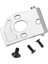 Alüminyum Alaşımlı Motor Montaj Tutucu Rc Araba Aksesuarı Wl 1/28 K969 K989 P929 Uzaktan Kumanda Modelsilver K989-37S (Yurt Dışından) 1