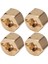 4 Adet / Takım 12MM Altıgen Tekerlek Göbeği Genişletilmiş Adaptör SCX10 90046 Gn7 CC01 1/10 Rc Arabalar 8mm (Yurt Dışından) 5