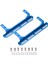 1 Paket Rc Yan Pedalı Metal Simülasyon Adım Plakası Için Koşu Kurulu SCX10 1/10 Uzaktan Kumanda Vehicleblue (Yurt Dışından) 1