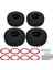 Arrma Senton 1/10 Rc Araba Aksesuarları Için 4 Adet Rc Ön Arka Lastik Lastik ve 6 Kollu Jant Seti (Yurt Dışından) 1