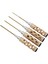 4 Adet Hex Sürücü Anahtarı Seti 1.5 mm 2.0 mm 2.5 mm 3.0 mm Rc Hex Soket Tornavida Rc Model Araç Tekne Altın (Yurt Dışından) 4