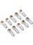 10 Adet Bağlantı Çubuk Ucu Ortak Alüminyum M3 Metal Bilyalı Uçlu Kafa Tutucu Eksenel SCX10 1/10 Rc Carsilver (Yurt Dışından) 2