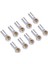 10 Adet Bağlantı Çubuk Ucu Ortak Alüminyum M3 Metal Bilyalı Uçlu Kafa Tutucu Eksenel SCX10 1/10 Rc Carsilver (Yurt Dışından) 5