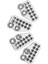 4 Adet Metal Gözenekli Ön Arka Amortisör Sabit Kodları Axial Capra 1.9 Utb AXI03004 Rc Carsilver (Yurt Dışından) 5