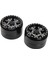 2 Adet 2.2 Inç Rc Alüminyum Beadlock Tekerlek Jantları 5 Kollu Metal Tekerlek Göbeği Axial SCX10 1/10 Rc Paletli Araba Içinsiyah (Yurt Dışından) 1