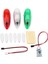 3 Adet/takım Drone Flaş LED Kablosuz Işık Rc Sabit Kanatlı Uçak Uçak Helikopter (Yurt Dışından) 5