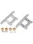 Kombinatörlü Metal Pedal Kaydırıcı Axial SCX10II 90046 90047 90075 Rc Kamyon Aksesuarlarıgümüş (Yurt Dışından) 2