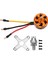 D3530 1100KV Fırçasız Outrunner Motor Uzaktan Kumandalı Uçak Için Adaptörlü Yedek Parça (Yurt Dışından) 1
